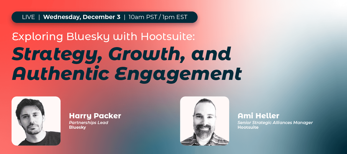 Exploring Bluesky with Hootsuite: Strategy, Growth, and Authentic Engagement